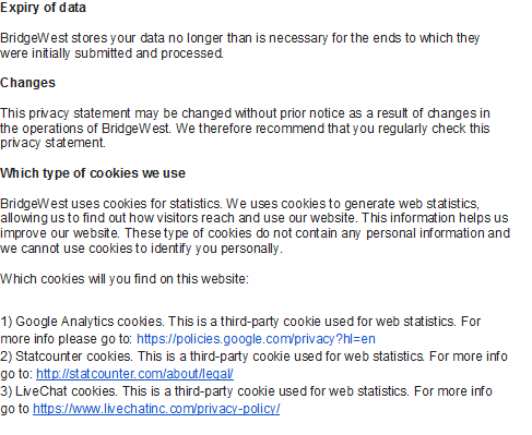 privacy policy 2